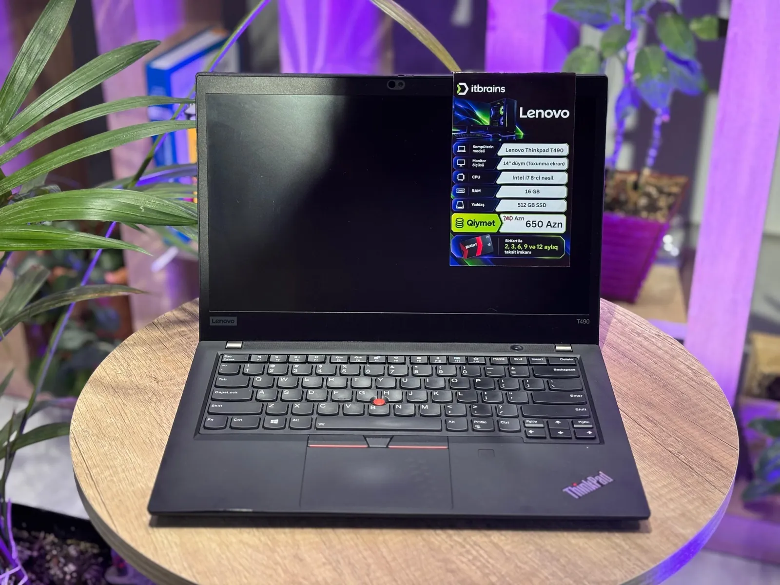 Lenovo ThinkPad T490 — şəkil 1